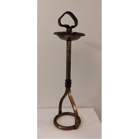 Image 1 of Vintage pedestal ashtray, 1984