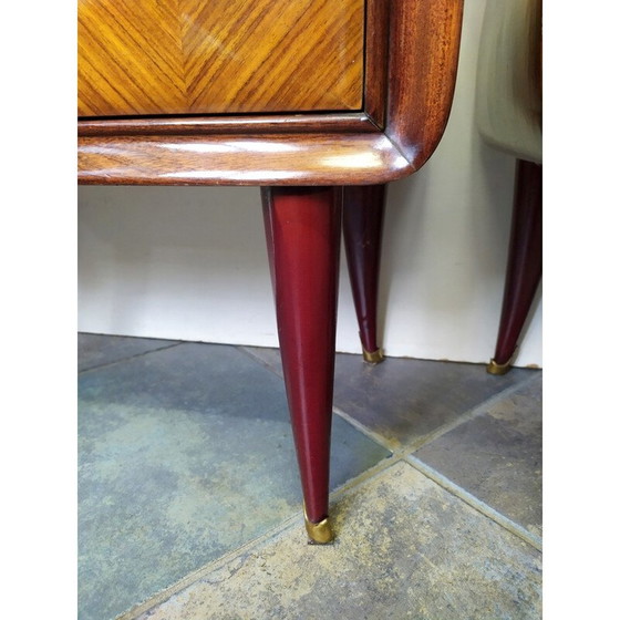 Image 1 of Pair of vintage night stands by Paolo Buffa, 1950s