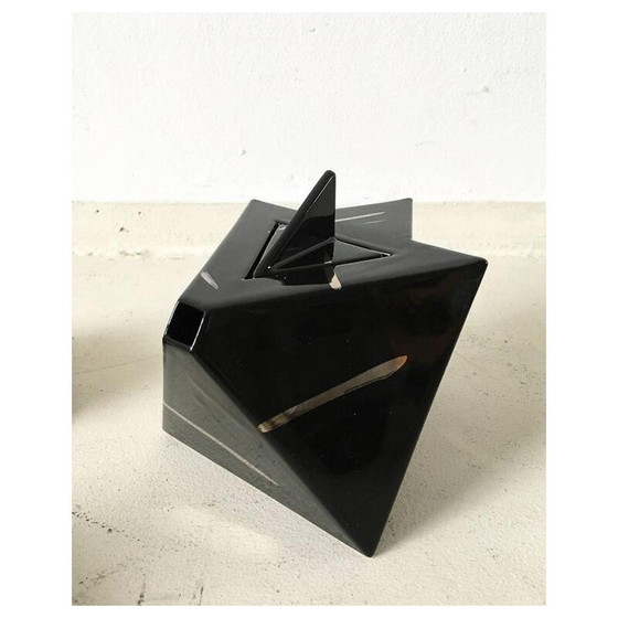 Image 1 of Vintage geometric tea set in hexagonal and triangular shapes, 1980