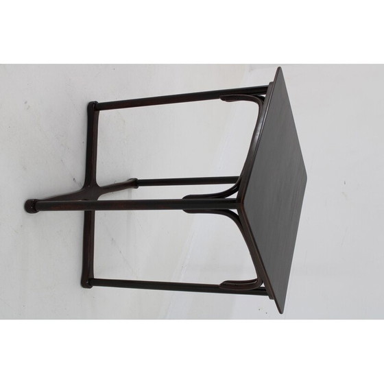 Image 1 of Vintage Art Nouveau beech side table by J and J Kohn, Austria 1910
