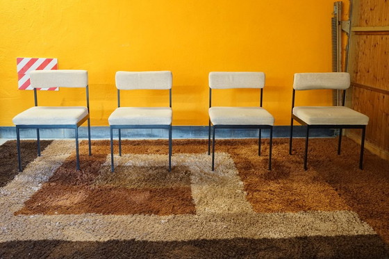 Image 1 of Mid - Century dining chairs by Dieter Wäckerlin for Idealheim, 1970s, set of 4