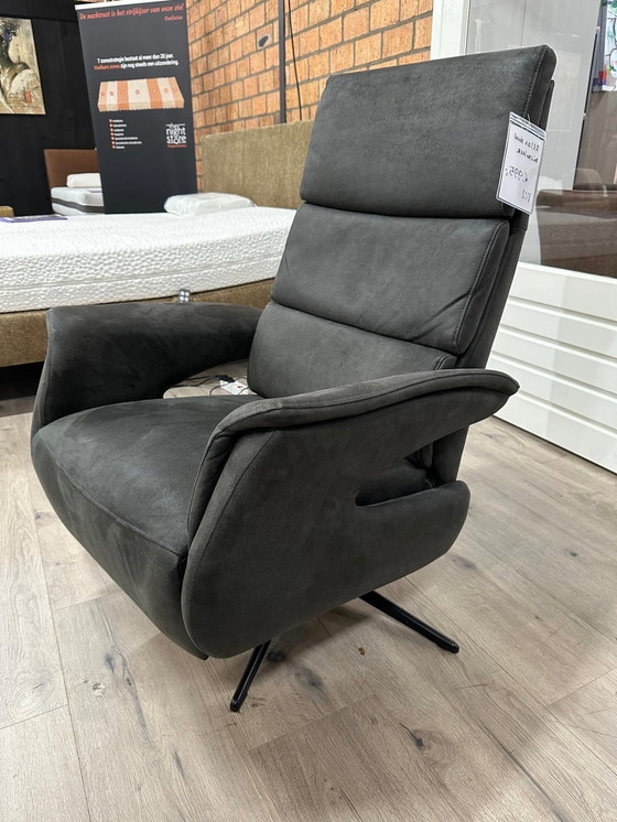 Image 1 of Hjort Kundsen Microleather Anthracite Relax Chair