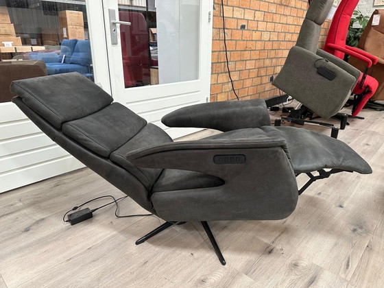 Image 1 of Hjort Kundsen Microleather Anthracite Relax Chair