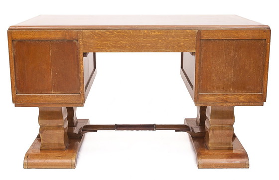 Image 1 of Charles Dudouyt Art Deco desk, 1930