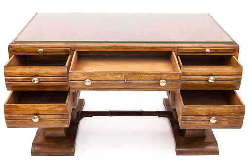 Charles Dudouyt Art Deco desk, 1930