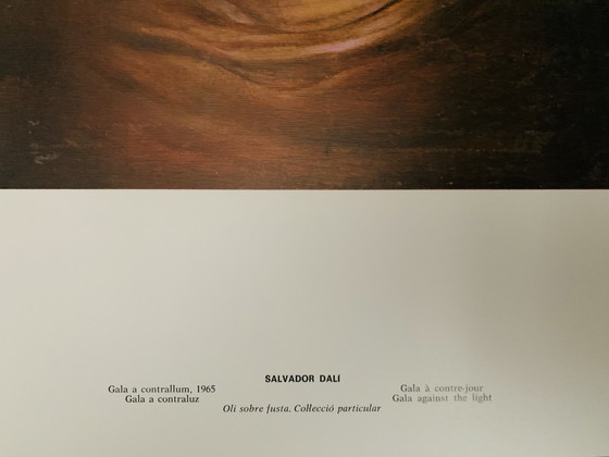 Image 1 of Salvador Dali, Signed With Registration In Impressum Copyright ' Distribucions Dart Surrealista.G.A. Teatre- Museu Dali'.