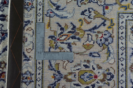 Image 1 of 303 X 196 Cm Hand-Knotted Keshan Rug In Beige