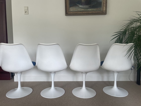 Image 1 of 4x Knoll Eero Saarinen Tulip chair