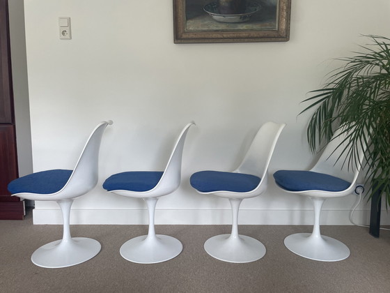 Image 1 of 4x Knoll Eero Saarinen Tulip chair