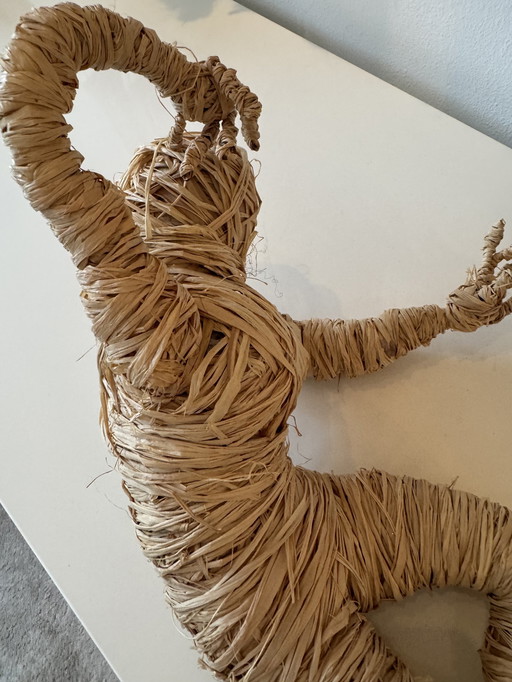 Straw Person Handmade