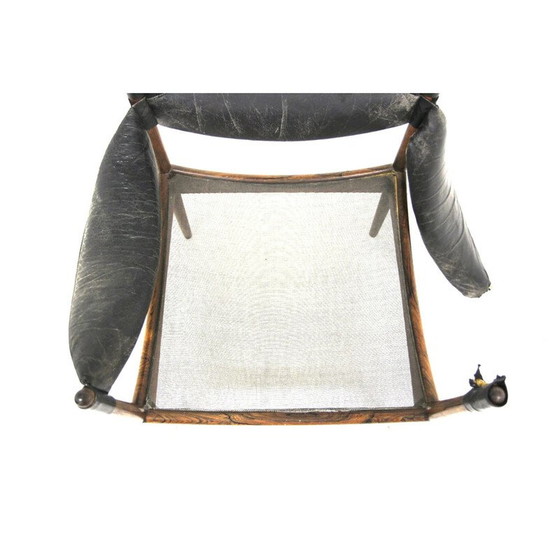 Image 1 of Vintage "Modus" leather armchair by Kristian Vedel for Søren Willadesen Møbelfabrik, Denmark 1960