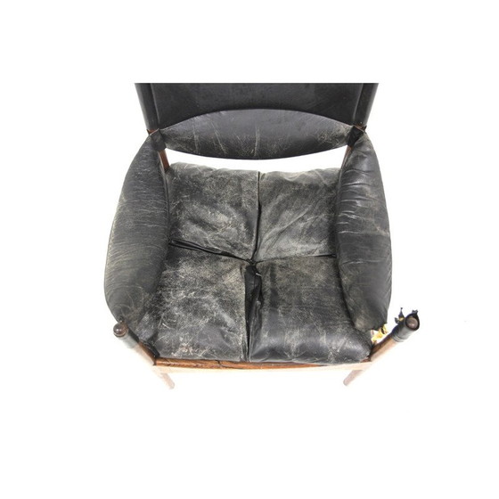 Image 1 of Vintage "Modus" leather armchair by Kristian Vedel for Søren Willadesen Møbelfabrik, Denmark 1960