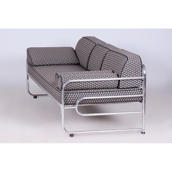 Image 1 of Vintage Bauhaus sofa by Mücke-Melder, Czech 1930s