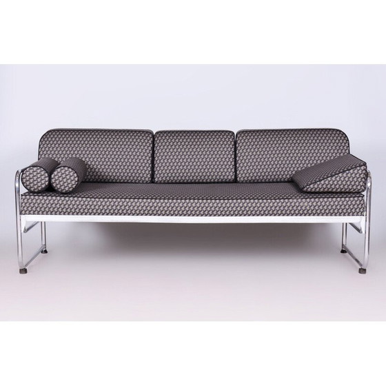 Image 1 of Vintage Bauhaus sofa by Mücke-Melder, Czech 1930s