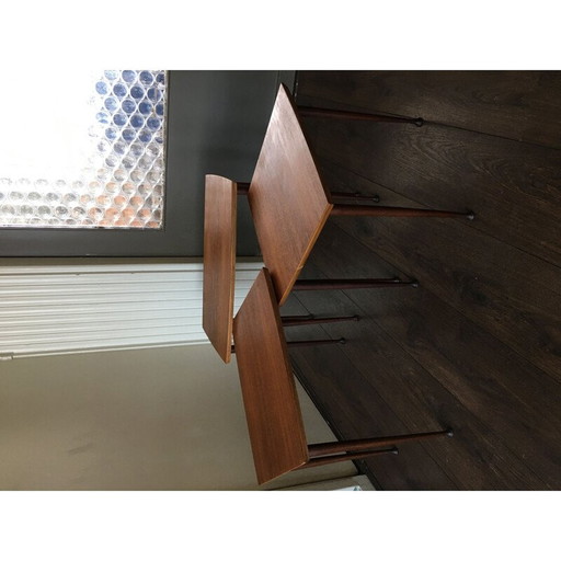 Tavolini scandinavi in teak vintage, anni '50