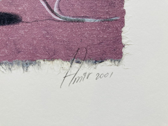 Image 1 of Sharon Amir - Uovo serigrafato vintage - "Ascolta tesoro" - ZL