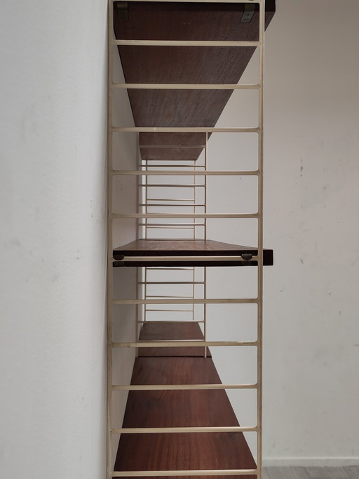 Nisse String Teak Wooden Bookshelf