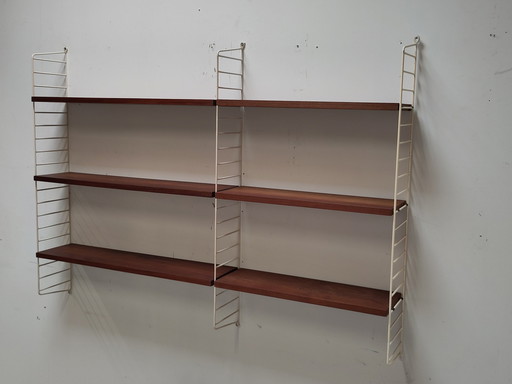 Nisse String Teak Wooden Bookshelf