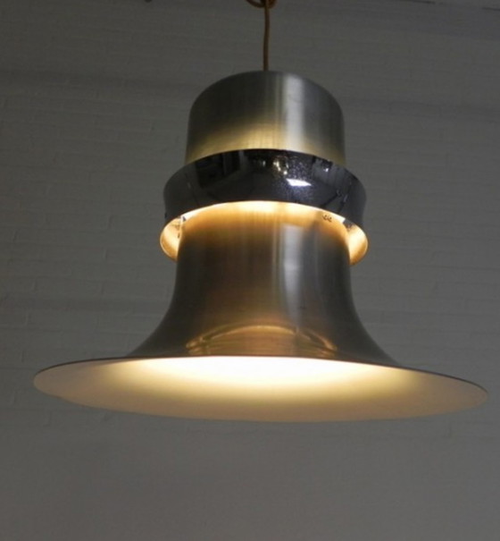 Image 1 of Large hanging lamp Anders Pehrson for Atelje Lyktan Sweden, 1970s