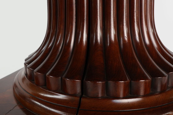 Image 1 of Mesa de comedor inglesa antigua extensible de estilo victoriano, ca. 1830