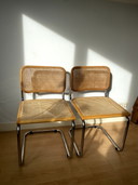 2 sedie Cesca di Marcel Breuer