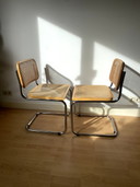 2 sedie Cesca di Marcel Breuer
