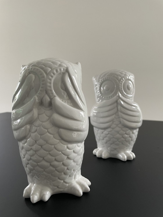 Image 1 of 3 Wise Owls 'Hear, See and Speak No Evils' - Fun Design