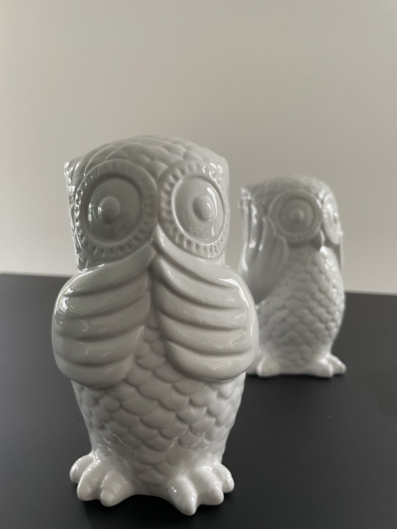 Image 1 of 3 Wise Owls 'Hear, See and Speak No Evils' - Fun Design