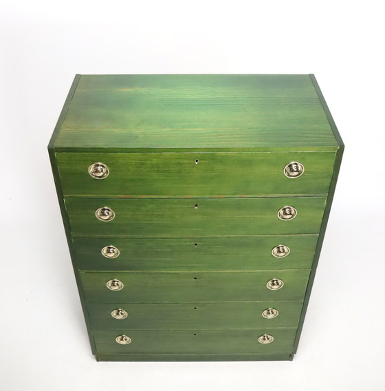 Image 1 of Six-drawer chest from the '70s