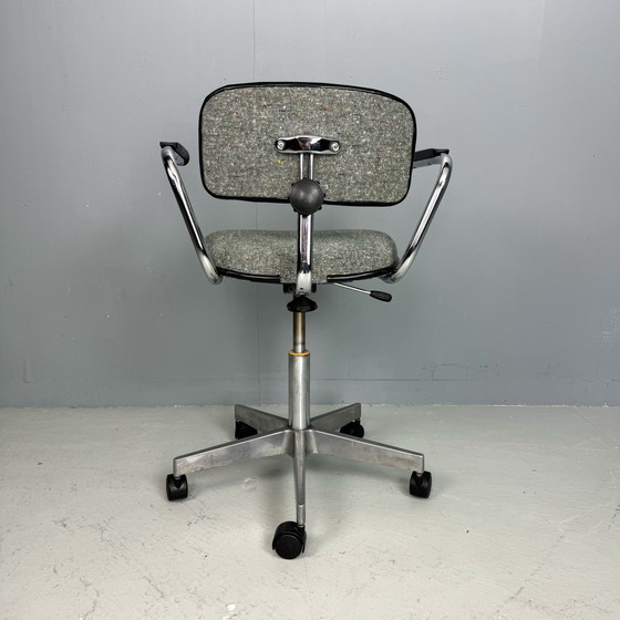 Image 1 of Sixties Office Chair Dutch Design - New Upholstered