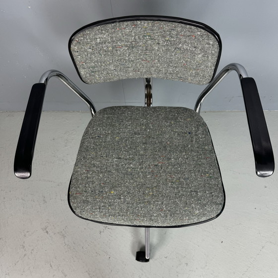 Image 1 of Sixties Office Chair Dutch Design - New Upholstered