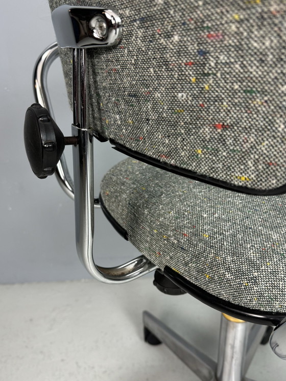 Image 1 of Sixties Office Chair Dutch Design - New Upholstered