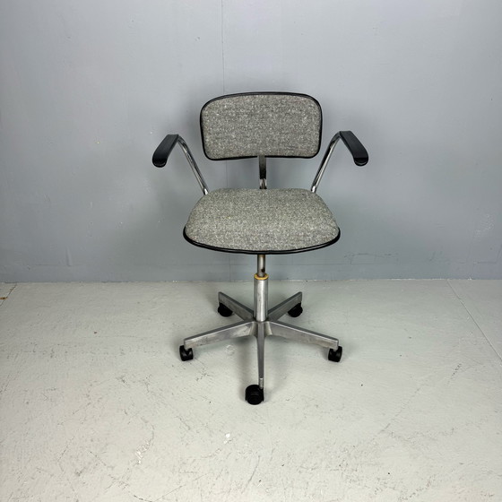 Image 1 of Sixties Office Chair Dutch Design - New Upholstered