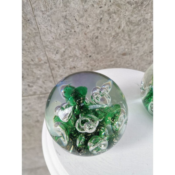 Image 1 of Biglie in vetro di Murano vintage, anni '70