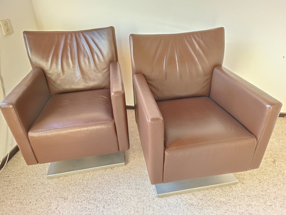 Image 1 of 2x Jori Swivel Chairs Kubolo