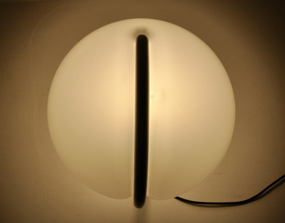 Image 1 of Lampe de table Serpente blanche par Elio Martinelli pour Martinelli Luce, 1960s