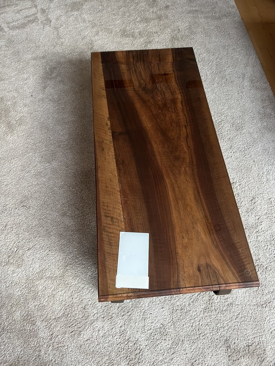 Image 1 of Handmade coffee table walnut