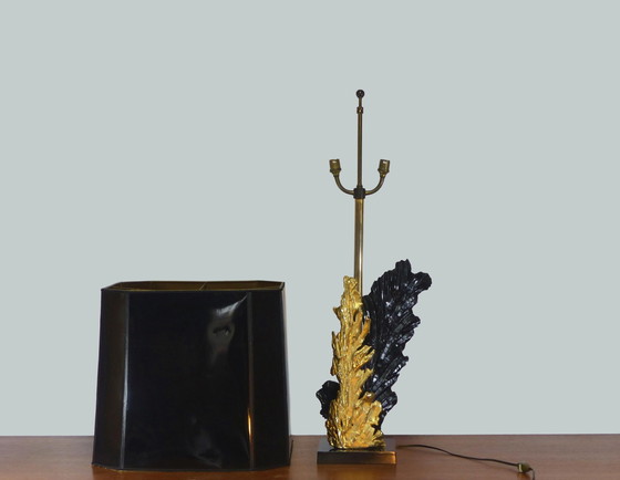 Image 1 of Table Lamp Stand Signed Philippe Cheverny