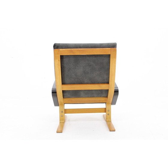 Image 1 of Pair of vintage armchairs by Ludvik Volak for Drevopodnik Holesov, Czechoslovakia 1970