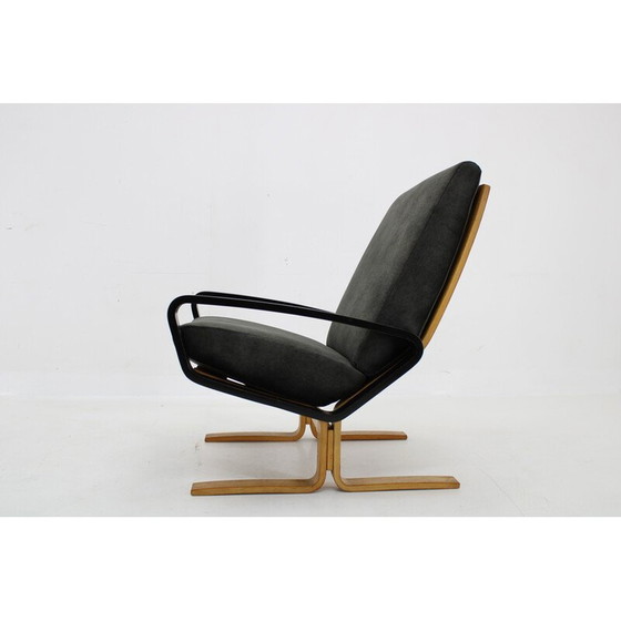 Image 1 of Pair of vintage armchairs by Ludvik Volak for Drevopodnik Holesov, Czechoslovakia 1970