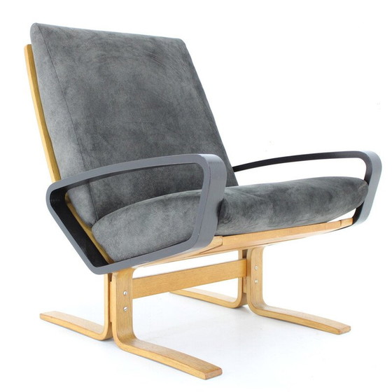 Image 1 of Pair of vintage armchairs by Ludvik Volak for Drevopodnik Holesov, Czechoslovakia 1970