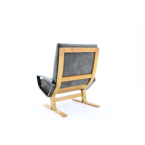 Image 1 of Pair of vintage armchairs by Ludvik Volak for Drevopodnik Holesov, Czechoslovakia 1970