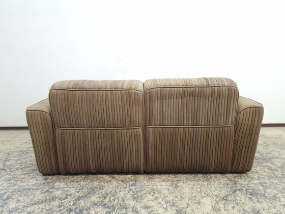 Image 1 of Ernst Lüthy two-seater designer sofa leather sofa couch modular sofa