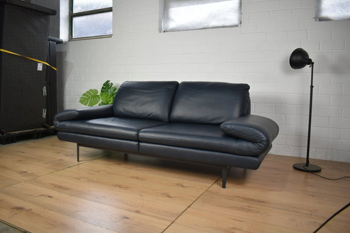 Leather sofa Dieter Knoll two-seater leather couch Sofa Couch