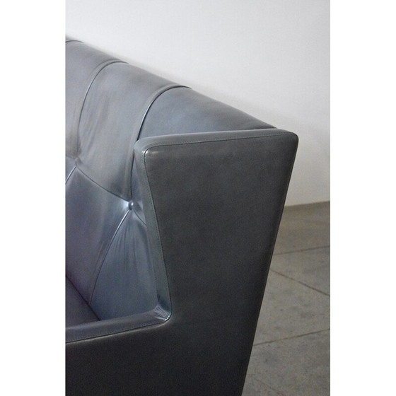 Image 1 of Vintage leather sofa by Stine Prang for Raun