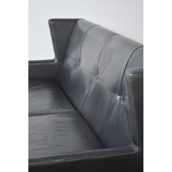 Image 1 of Vintage leather sofa by Stine Prang for Raun