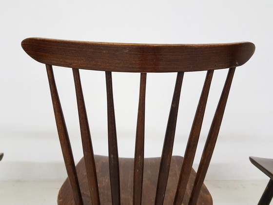 Image 1 of Three vintage bar chairs