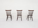 Trois chaises de bar vintage