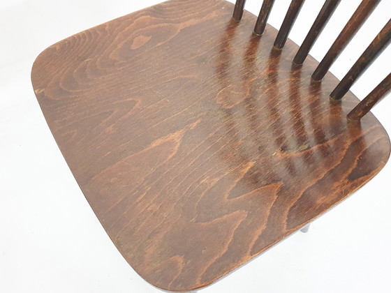 Image 1 of Three vintage bar chairs