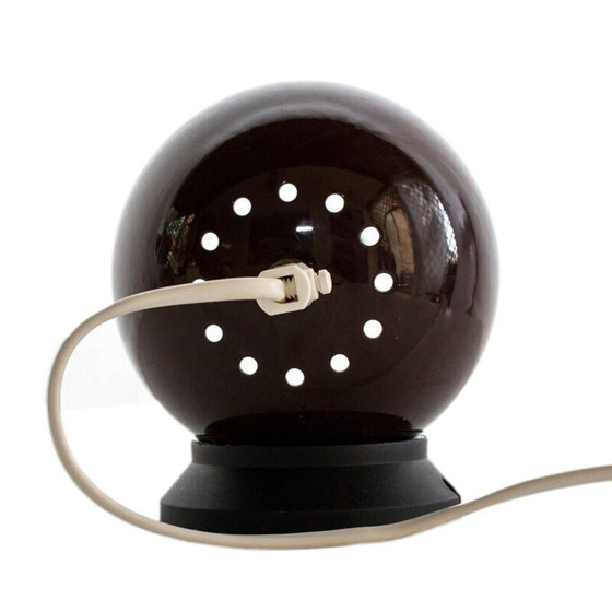 Image 1 of Vintage brown metal wall lamp by Benny Frandsen, 1960